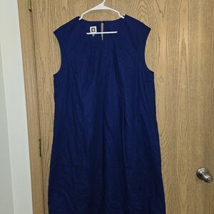 Anne Klein Royal Blue Midi Dress
